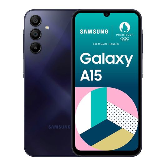 Smartphone SAMSUNG GALAXY A15 4G 128Gb Middernachtblauw