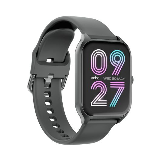 ECHO Rainbow pro aangesloten horloge grijs