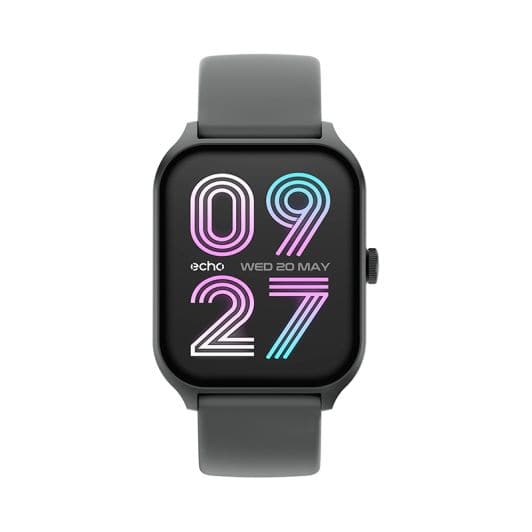 ECHO Rainbow pro aangesloten horloge grijs