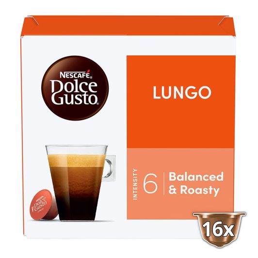 Koffiepads DOLCE GUSTO LUNGO X16