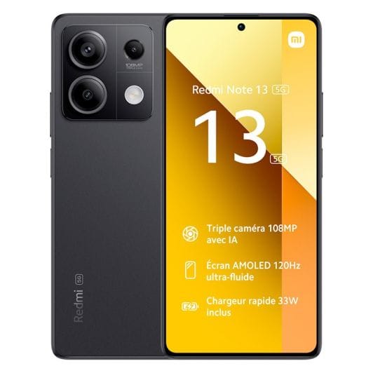 Smartphone XIAOMI Redmi Note13 5G 256Go