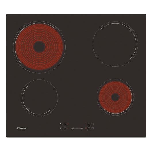 Table de cuisson vitrocéramique CANDY CH64CCB/4U2