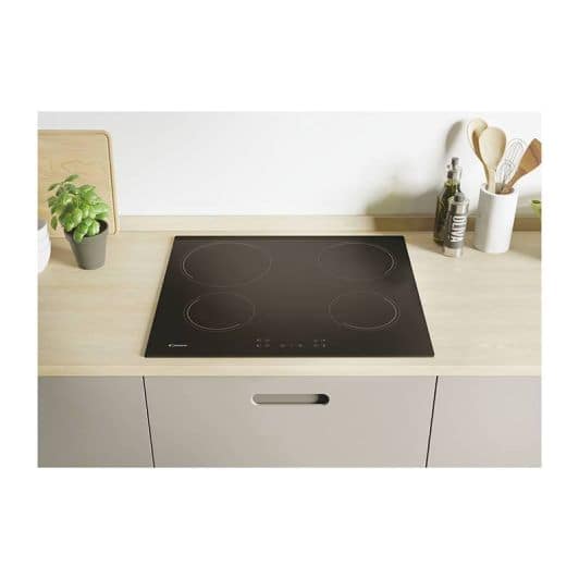 Table de cuisson vitrocéramique CANDY CH64CCB/4U2