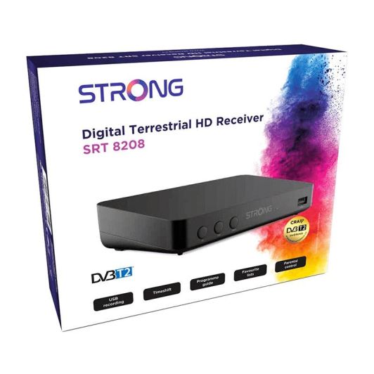 TNT decoder STRONG SRT 8208 HD DVB-T2