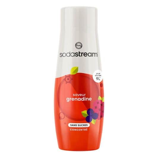 Concentré SODASTREAM GRENADINE sans SUCRE