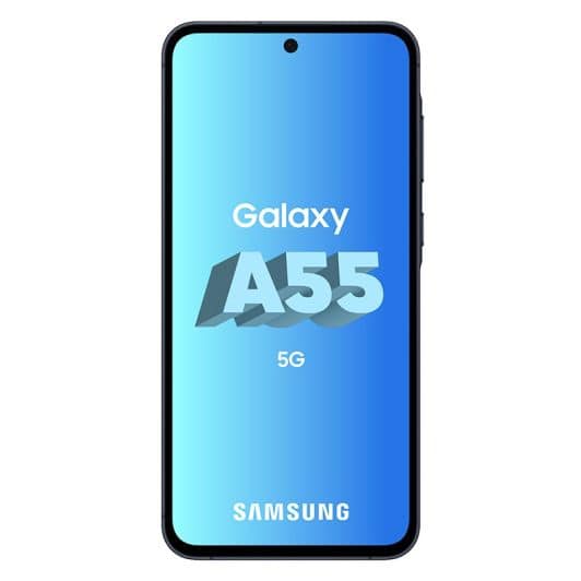 Smartphone SAMSUNG A55 5G 128Go Bleu Nuit