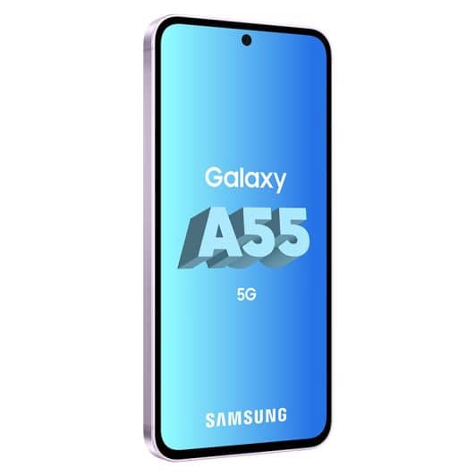 Smartphone SAMSUNG A55 5G 128Go Lilas