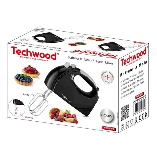 Batteur TECHWOOD TMM-3006 300W