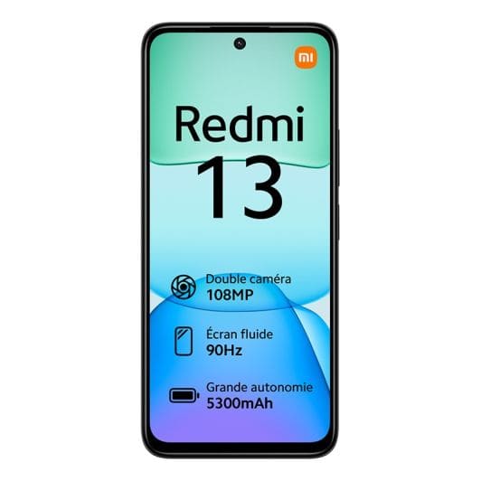 Smartphone XIAOMI Redmi 13 - 256Gb zwart 4G