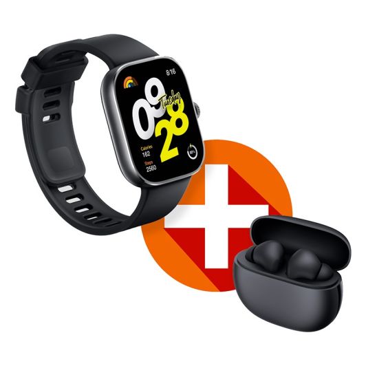 SmartWatch XIAOMI Pack Redmi Watch 4+ Buds4 Active Noir