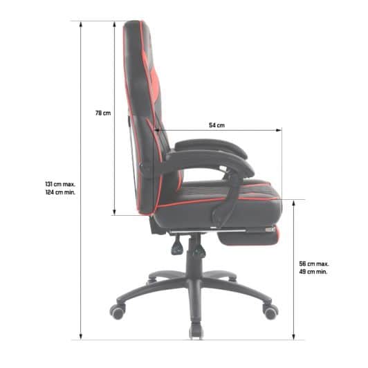 Fauteuil Gaming SPIRIT OF GAMER Mustang