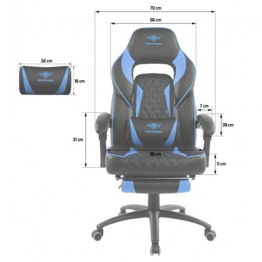 Fauteuil Gaming SPIRIT OF GAMER Mustang