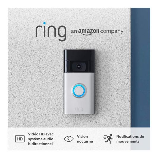 WIFI bel RING DOORBELL 2020 Refurbished grade A+