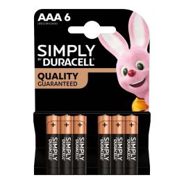 Piles DURACELL Simply AAA - LR03 x 6 - Electro Dépôt